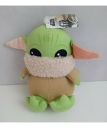 New Star Wars Mandalorian Baby Yoda The Child Grogu 7&quot; Plush Squeaker Do... - $14.84