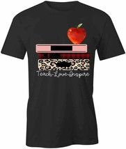 Teach Love Inspire T Shirt Tee Short-Sleeved Cotton Clothing Teacher S1BCA908 - £18.62 GBP+