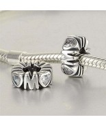Mother&#39;s Day Sterling Silver Mother&#39;s Pride Spacer Charm Bead Fit Moment... - $21.95 CAD