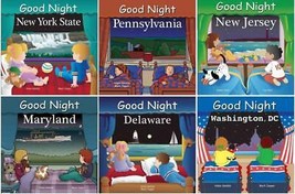 GOOD EASTERN USA Geographical Bedtime Boardbook Series by Adam Gamble 1-6 - £38.54 GBP