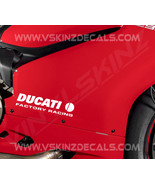 Ducati Factory Racing Fairing Decals Stickers Premium Quality 5 Colors P... - $16.40 CAD