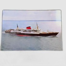 MS Kong Olav V Ferry Postcard 1963 Posted Vintage Copenhagen to Oslo - $3.89