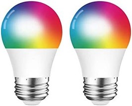 DOGAIN Smart Light Bulb E26 A15 RGB Color Changing Light Bulbs Compatible with - £31.96 GBP