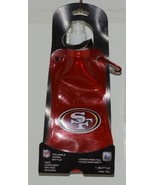 NFL Licensed San Francisco 49ers Reusable Foldable Water Bottle - £10.41 GBP