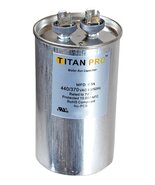 TITAN PRO TRCFD5075 Motor Dual Run Cap, 50/7.5 MFD, 370-440V - $615.08 MXN