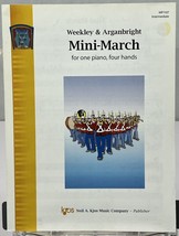 Mini-March Center Stage Solos Piano Intermediate Sheet Music 1 Piano 4 Hands - £5.47 GBP