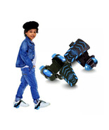 New Madd Gear Rollers Light Up Heel Roller Skates  Blue Free Ship - $27.94