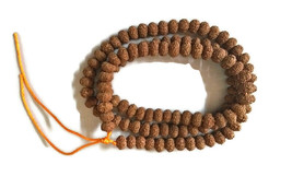 7 cuentas Mukhi Rudraksha Mala 109 Maha Laxmi Mala para riqueza y prosperidad - $33.21