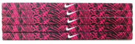 Nike Unisex Running All Sports Design SET OF 2 Headbands  SWOOSH LOGO #4... - £7.98 GBP