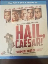 Hail, Caesar! 2016 Blu RAY+DVD+DIGITAL- New! Coen Bros Comedy Classic - $15.89