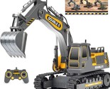 Remote Control Excavator Toy Construction Toys Tractor Rechargeable Batt... - $83.59