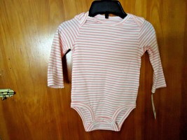 &quot; NWT &quot; Carters 6M Baby One Piece Pink Striped &quot; GREAT GIFT ITEM &quot; - $11.29