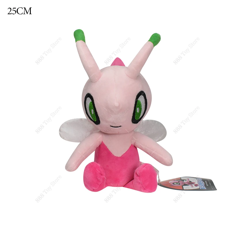 Shiny Celebi Exclusive Collection! Pokemon Anime Plush Toys - £12.59 GBP