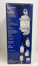 Westinghouse Coach Light~Antique Pewter Finish On Cast Aluminum w/ Seeded Glass - $44.54