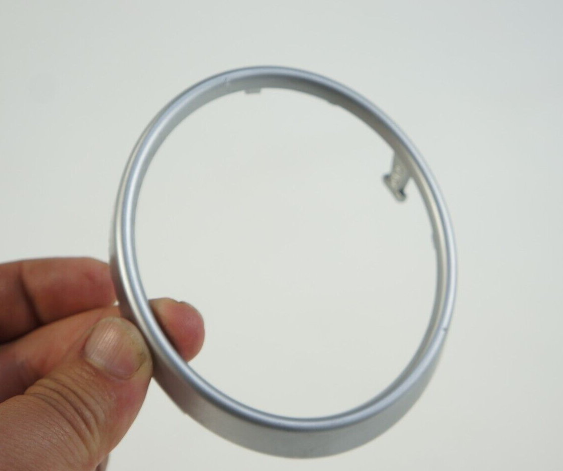 06-12 mercede ml350 gl450 front right passenge dash vent silver ring cov... - $19.00