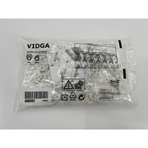 Ikea Vidga Gilder with Hook 24 Pack White Curtain System 702.607.68 - $4.90