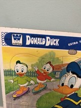 Whitman Walt Disney's Donald Duck Skateboard Frame-Tray Puzzle Vintage - $14.84