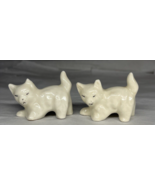 Vintage Miniature White Persian Cat Ceramic Figurine 1.5” Doll House - £9.58 GBP