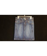 Levi&#39;s Womens Jeans Denim Skirt Blue Sz 4 (29 x 19) - $24.70