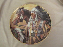 Pride Of The Sioux Collector Plate Paul Calle Indian Franklin Mint Native Am. - $15.00