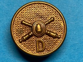CIRCA 1919-1937, U.S. ARMY, COASTAL ARTILLERY, D BAT, TYPE II, COLLAR DI... - $281.71 MXN