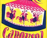 Carousel Theatre Guild Souvenir Program &amp; Program Auditorium Rochester N... - £27.83 GBP