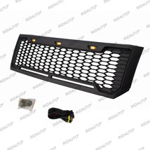 Black Front Grille With Light Fit For FORD ESCAPE / KUGA 2008-2012 Bumpe... - £173.92 GBP