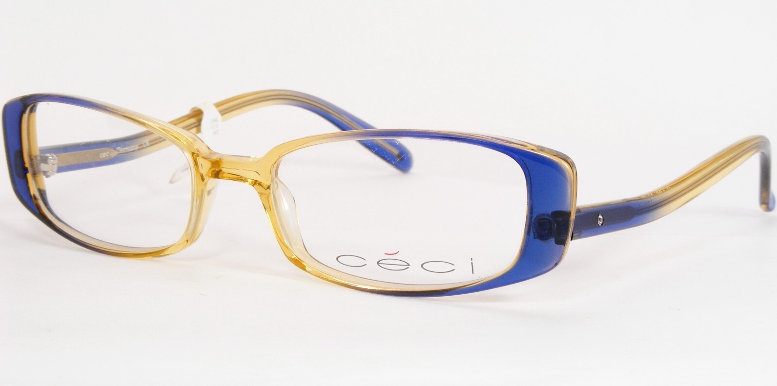 CECI 404 790 Transparente Azul Único Raro Gafas 51-17-143mm Alemania - $86.12