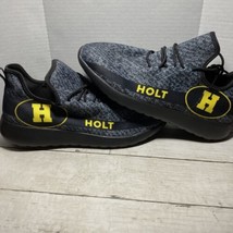 “Holt” Personalized Black Shoes Size 45 11-11.5 US - £46.77 GBP