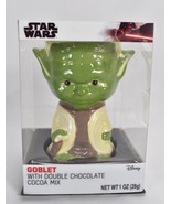 Yoda Big Head Star Wars Goblet Mug Ceramic Cup Galerie Disney Cocoa Mix ... - $33.83 CAD