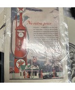 Vintage 1929 Magazine Ad TEXACO Gas “No Extra Price” - £7.51 GBP