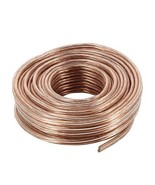 Audiopipe Speaker Wire 18-Gauge 25 Foot Poly Bagged - Clear Insulation - $46.04 CAD