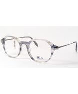 H.I.S by MPG Austria HPL659 001 Blue /Clear UNIQUE EYEGLASSES HIS 48-19-... - $89.81