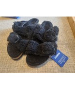 Birkenstock Arizona Big Buckle Teddy | EU 42 NARROW | US L11 / M9 | Black - $147.51