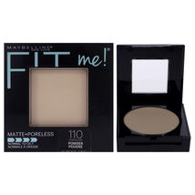 Fit Me Matte Plus Poreless Powder - 110 Porcelain by Maybelline for Wome... - $11.49