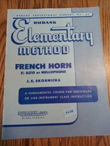 Rubank Elementary Method French Horn Eb Alto or Mellophone - £27.83 GBP