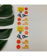 Vintage 90s Frances Meyer Basketball Stickers Hoop Sneakers Balls Converse - $187.97 MXN