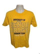 University of Senor Frogs Drinking Team Cancun Mexico Adult Medium Yello... - $332.91 MXN