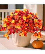 INXUGAO Artificial Fall Flowers 2PCS Faux Silk Orange Red Yellow UV Resi... - €13,44 EUR INXUGAO Artificial Fall Flowers 2PCS Faux Silk Orange Red Yellow UV Resi... - €13,44 EUR