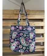 Vera Bradley Petal Paisley Quilted Floral Large Shoulder Tote Bag Flower... - $638.89 MXN