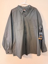 New Ridgecut Toughwear Long Sleeve Men Button Front Shirt 3XL XXXL NWT - $12.36