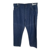 Bulwark FR Mens Jeans Size 42x30 Medium Wash Pockets Some Fading Work Jeans - £19.11 GBP