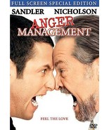 Anger Management DVD Adam Sandler Jack Nicholson Full Screen Special Edi... - $1.73