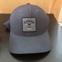 Callaway Golf Hat Baseball Cap Adjustable Trucker Snapback dark Blue One Size - £8.28 GBP