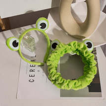 Funny Frog Makeup Headband Wide brimmed Elastic Hairbands Cute - £4.00 GBP