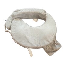 My Brest Friend Nursing Pillow for Breastfeeding, Gray Slipcover, Adjustable image 6