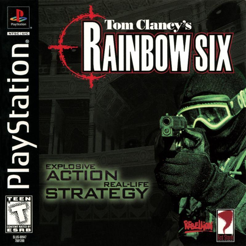 Tom Clancys Rainbow Six  Sony PlayStation 1 PS1 PS2 PS3 PS PSX Video Game