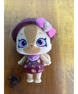 Wild Style Shopkins Shop Pet Kitty Cat Crumbles Chocolate Cupcake Rare T... - $274.26 MXN