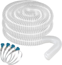 2 1/2&quot; X 20&#39; Heavy PVC Dust Collection Hose, Flexible Clear PVC Fume Col... - $47.66