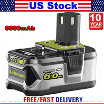 18V One+ Plus High Capacity Battery 18 Volt Lithium-Ion New 6.0Ah - £36.76 GBP